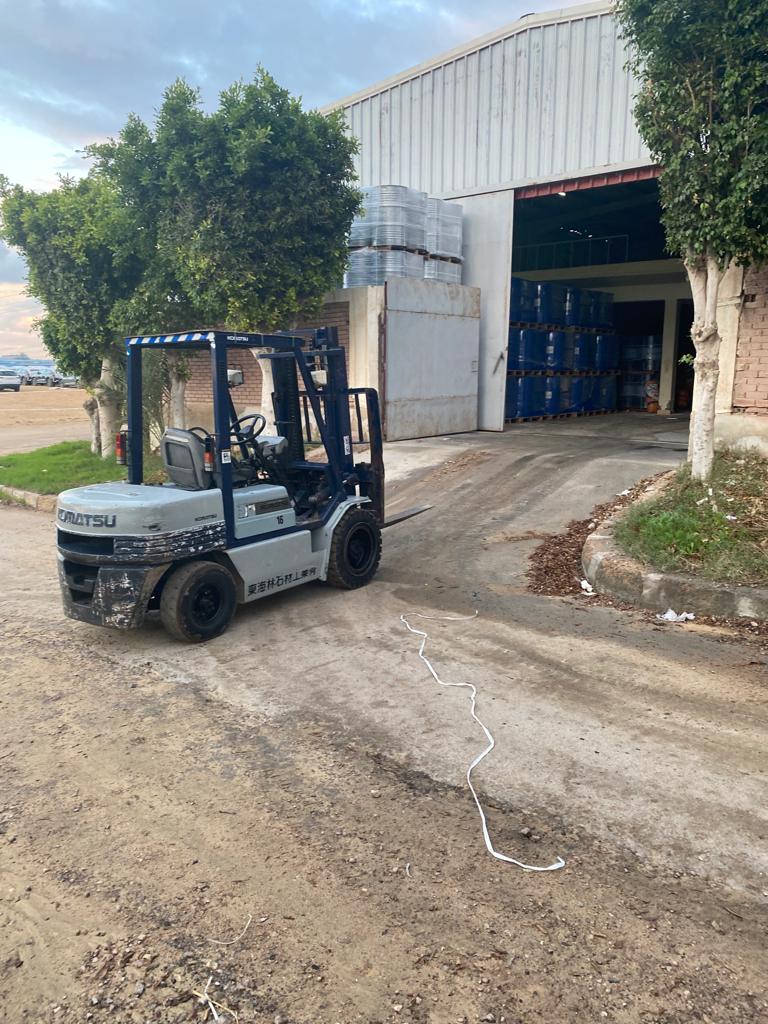 Loading and logistics operations at Magico Freezone warehouse entrance